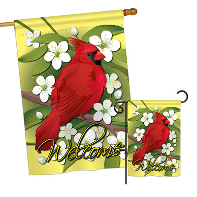 Double Sided 40'' H x 28'' W Polyester