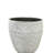 Rustic White Stone Planter, Textured Indoor/Outdoor Plant Pot, Weather-Resistant Garden, Patio, Office, Restaurant Décor-184869123