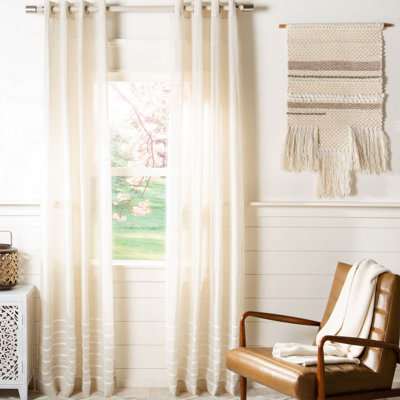 Richville Semi Sheer Curtain Single Panel