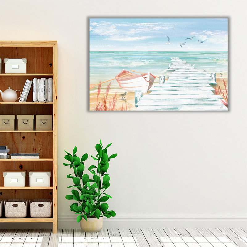 «Ocean Breeze I», reproduction d'art sur toile, H 20 po x l 30 po