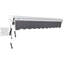 Auvent de patio rétractable avec capuchon Awntech Destin-10696378-10696387-10768218