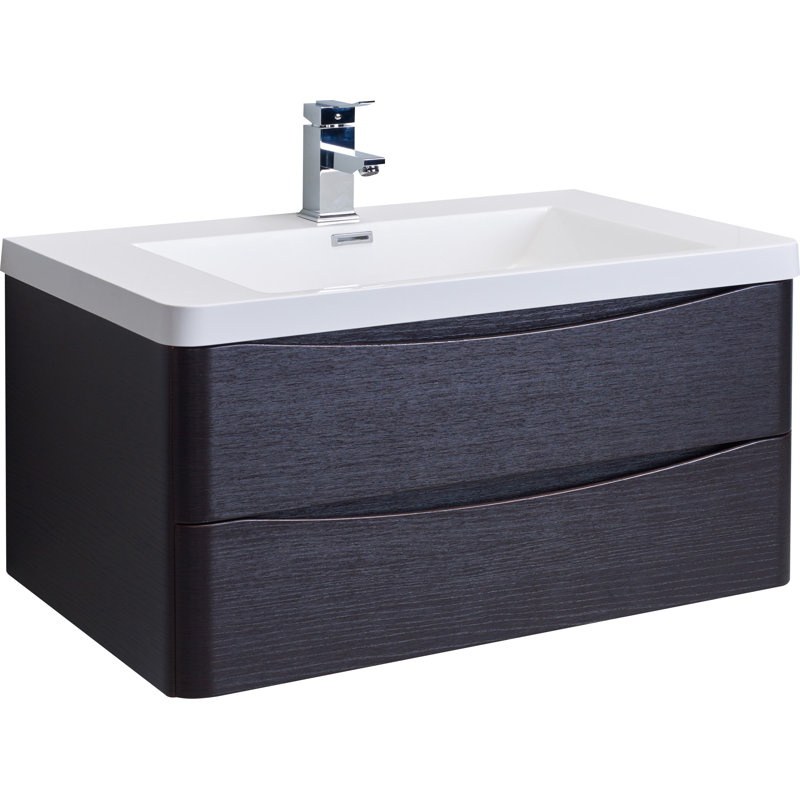 Ensemble de meuble-lavabo simple 20 po Clamart, Châtaignier