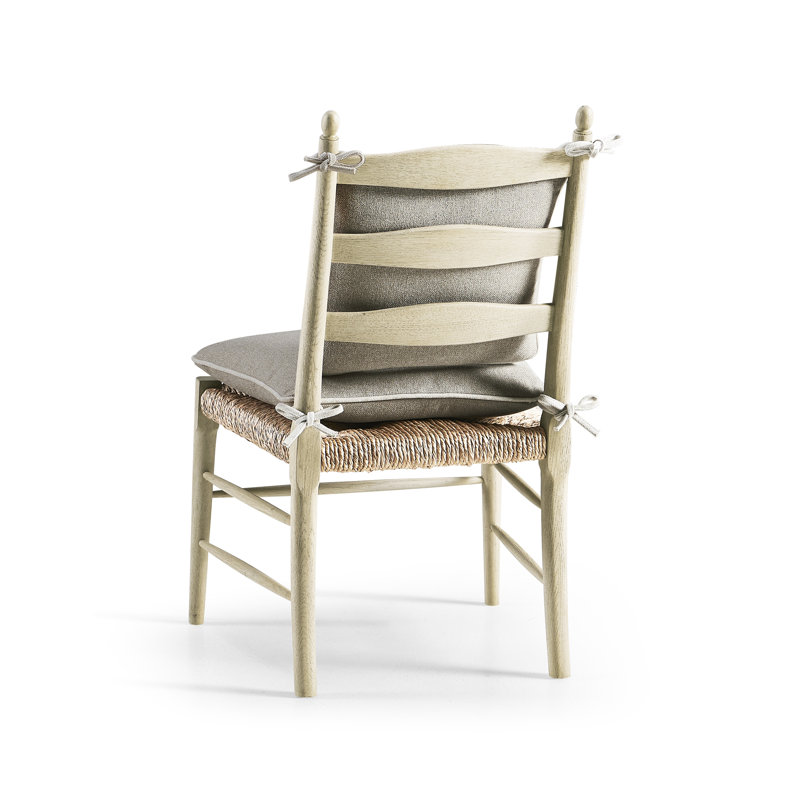 Doppler Upholstered Dining Chair, Stripped Oak