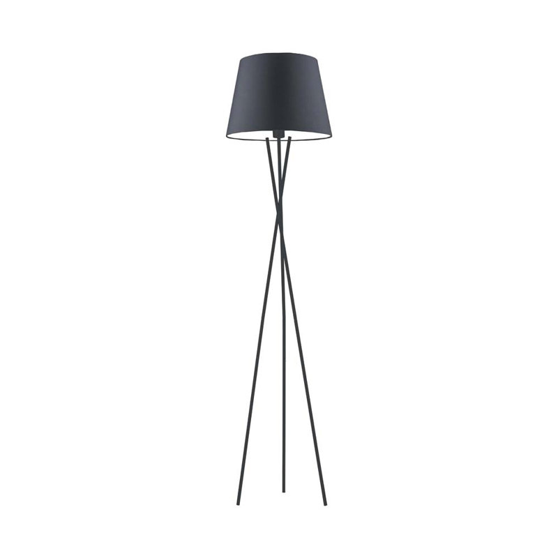 Arlaith 165cm Tripod Floor Lamp, Black, Graphite