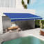 Auvent de terrasse rétractable en polyester Outsunny-97850775-97850777-97850773