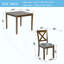 Ensemble de table de salle à manger 5 pièces Elegant Elegant-2004388081