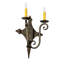 Angelique 2 - Light Candle Wall Light