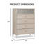 Commode 5 tiroirs Preste-50881385