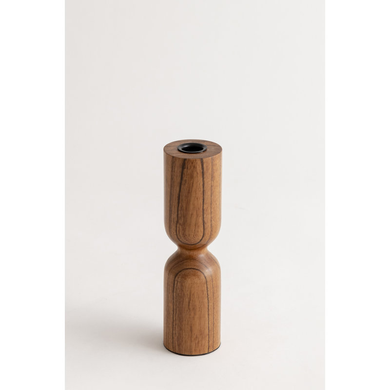 Porte-bougie en bois moyen