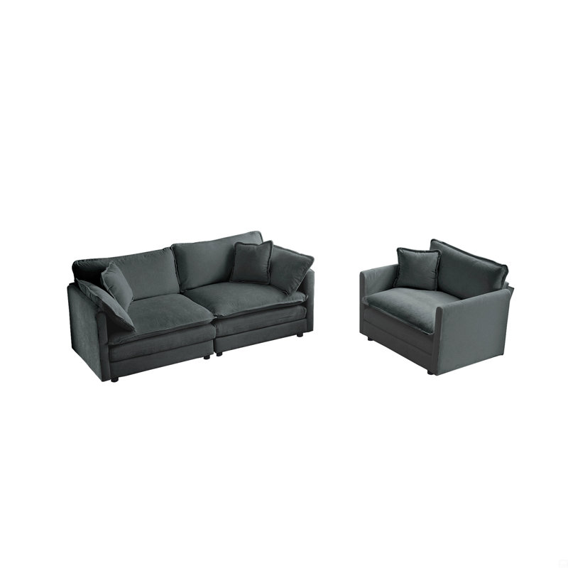 Chenille Modular Sectional Sofa