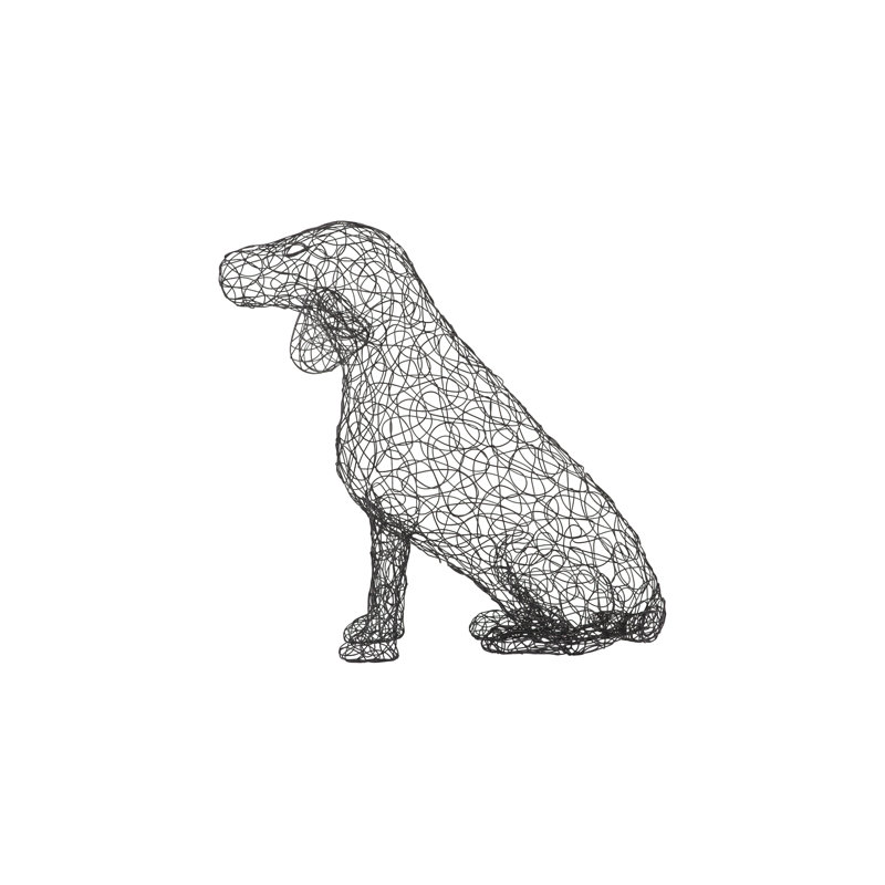 Crazy Wire Beagle Figurine