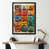 Black Single Picture Framed