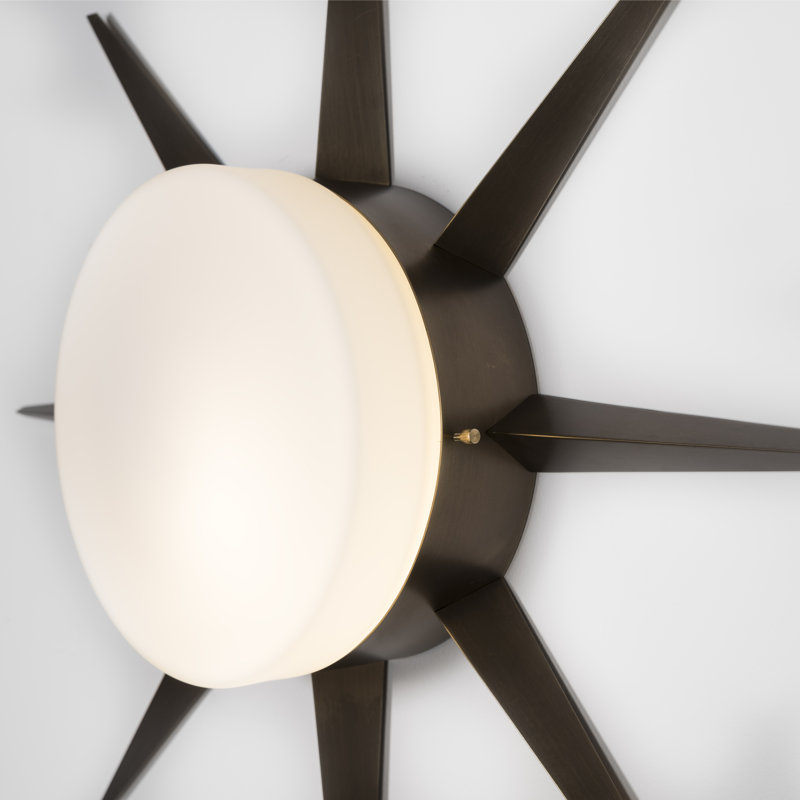 1 - Light LED Flush Mounted Sconce