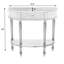 Mozart Demilune Console Table with Storage-1700430960