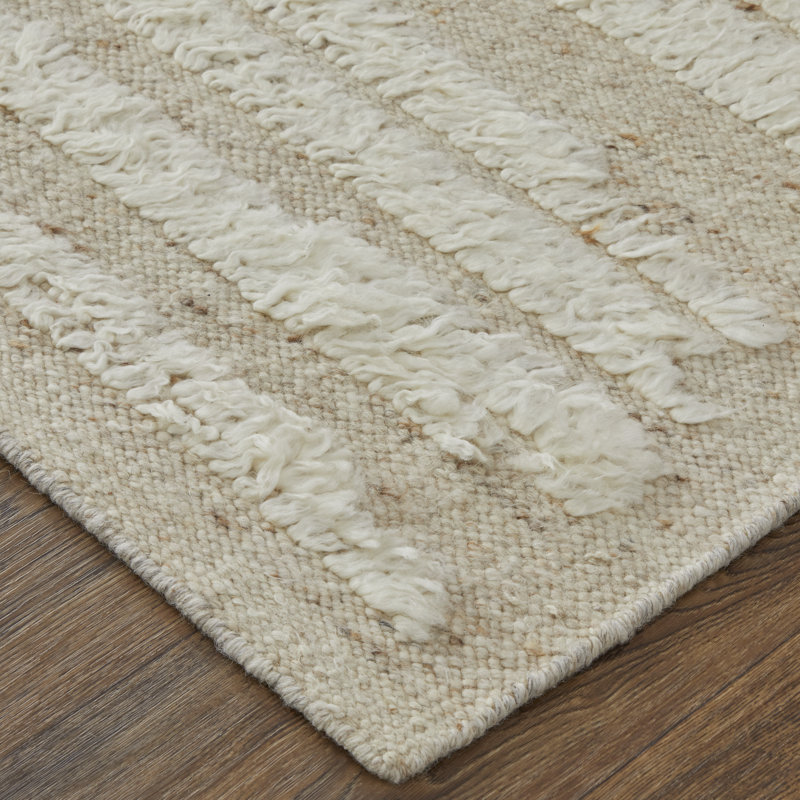 Ashby Wool Abstract Area Rug, Rectangle 3'6" x 5'6"