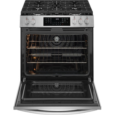30" Gas Range with Total Convection