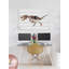 Imprimé squelette Topeka Big T-Rex sur bois blanc-754873591