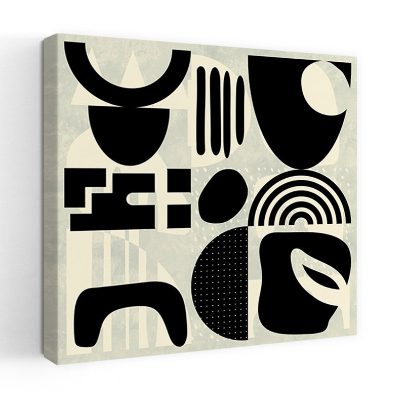 Art contemporain, art contemporain abstrait, H 18 po x l 18 po