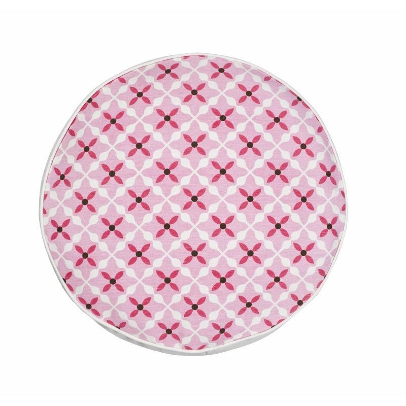 Geometric Throw Pillow, Pink