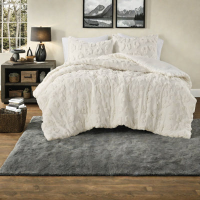 Ensembles de literie en chenille douce, simple / simple TG, design texturé moderne pour la maison