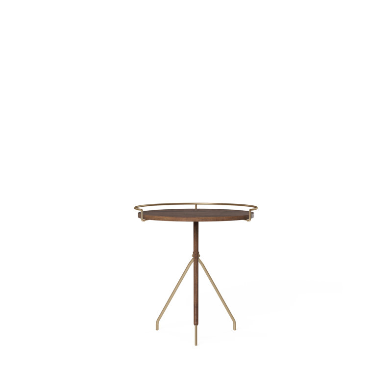 Umanoff Solid Wood End Table, 17.7" H x 17" W x 17" D