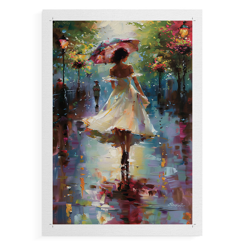 Série DCC WOMEN - impression sur toile de qualité supérieure seulement - NON-CADRE - prête à être accrochée