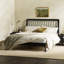 Mid-Century Modern Solid Wood Spindle Bed – Black-265269859