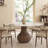 5Pcs Dining Room Set Dining Table And 4 Seats - Sintered Stone Round Dining Set-267718154-267718156-19816796