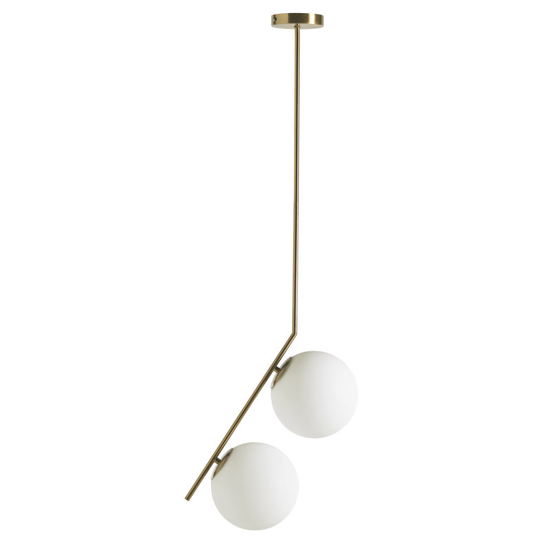 Koda 2 - Light Gold Sphere Pendant