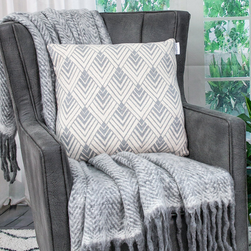Parkland Collection Kiani Tan Throw Pillow, Polyester/Polyfill