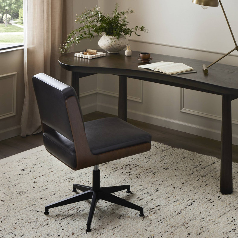 Landon Leather Swivel Task Chair