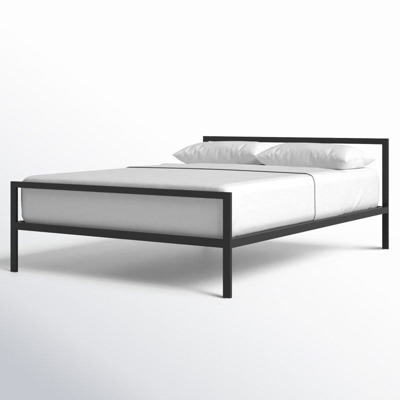 Aston Open-Frame Bed, Queen, Black