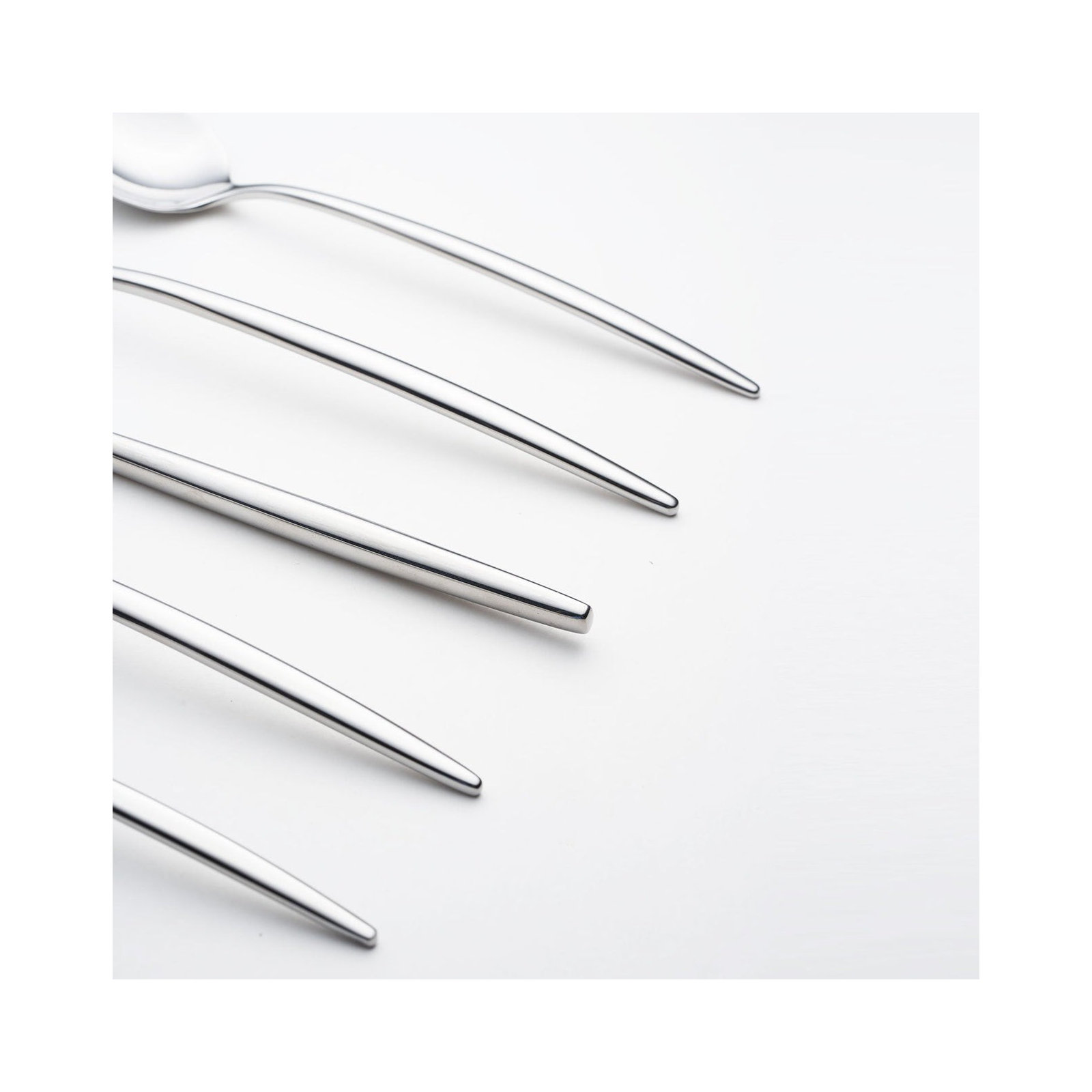 Barrona Stainless Steel Flatware, Silver