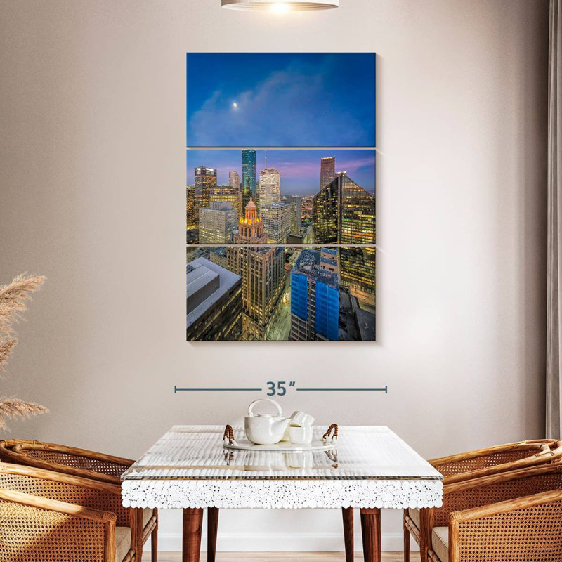 Sireci Downtown Houston Cityscape