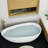 67" Freestanding Solid Surface Bathtub
