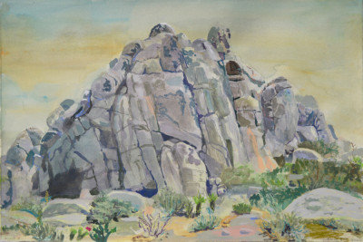 Desert Rock Formations Print, Size, Format, Frame Color