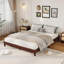 Full/Queen 9" Low-Profile Wood Platform Bed Frame with Slats, 700 lbs Capacity, Noise-Free, No Box Spring Needed for Bedroom-204286173