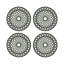 Timothy Corrigan Treillage Pebble 16" Vinyl Placemat-50817765