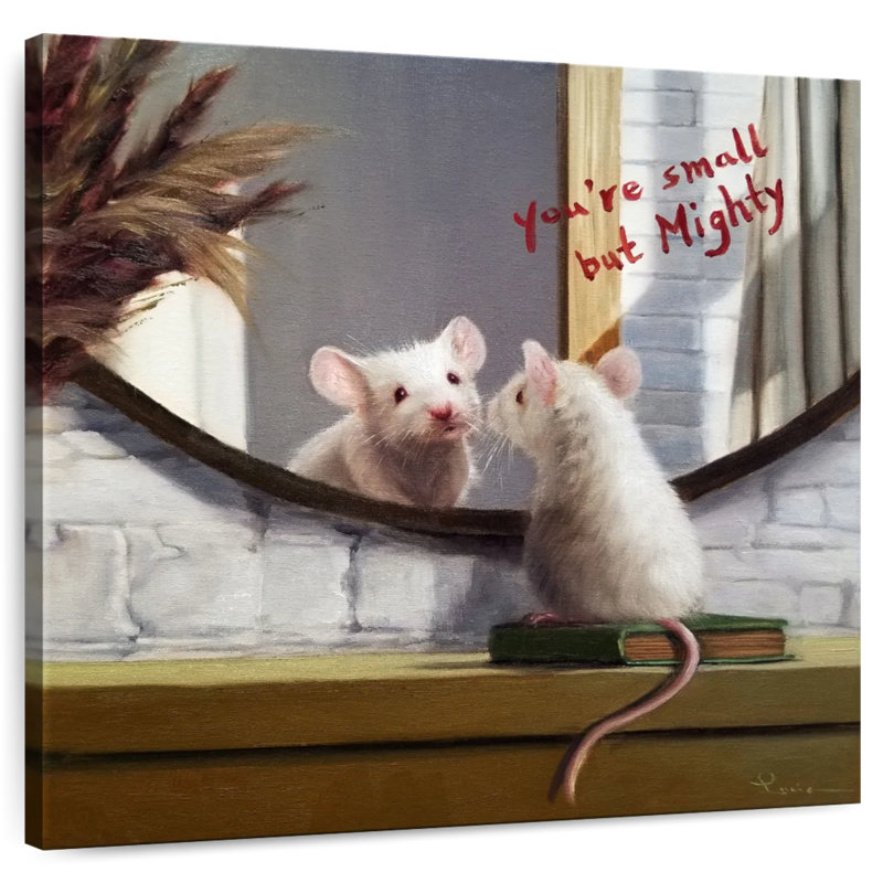 Crowle Mighty Mouse, 16" H x 16" W
