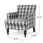  Fauteuil club Harrison Blue Buffalo
