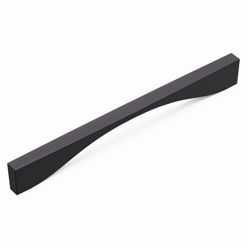 Channel Bar Pull, 8 13/16'', Matte Black