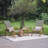 Nimes 2-Person Teak Outdoor Seating Group