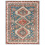 Samarkand 118 Area Rug In Blue / Red