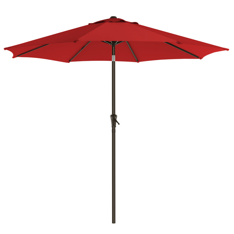 Larios 108'' Market Umbrella, Red