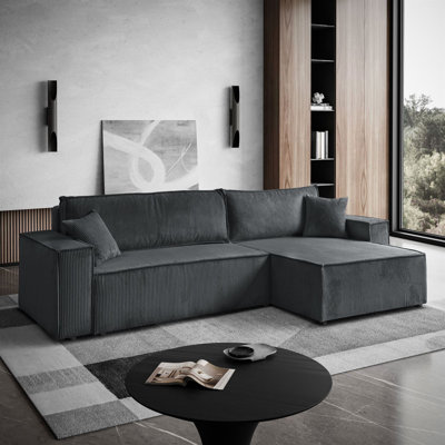 Raaya 4 Seater Corduroy Sofa Bed