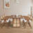 86.61 Inch Rectangular Dining Table