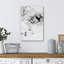 Impression sur toile «Traditional Ink Wash» par chat traditionnel dans la neige - Accent décoratif pour n'importe quelle pièce-115240647-115240648-115240650