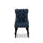 7 Piece Dining Set Consists of a Rectangle Kitchen Table with Butterfly Leaf and 6 Polyester Fabric Upholstered Chairs, 42x84 Inch, Black-2022111267-2058985271