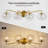 Contemporary Bathroom Vanity Light Fixture with Ribbed Clear Glass Globe Shades-461178568-461178571