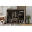 Rangement pour garde-robe en bois 6 portes pour la chambre à coucher, avec 2 tiroirs à l'intérieur